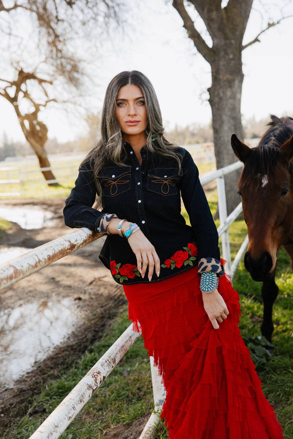 Rancher’s Sweetheart Button Up
