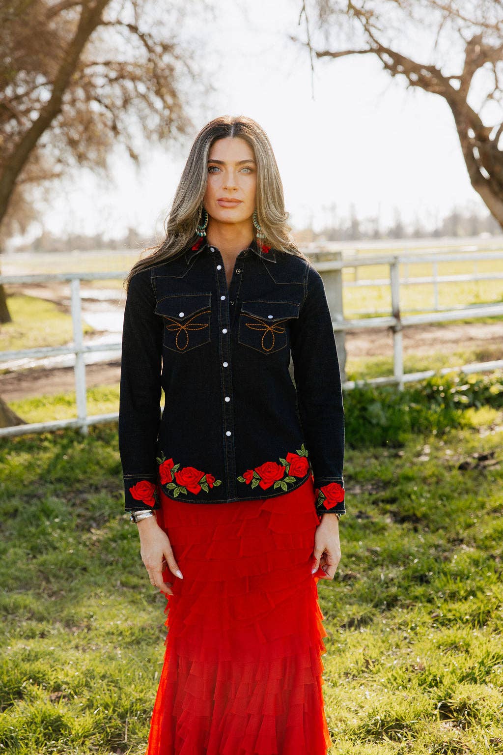 Rancher’s Sweetheart Button Up