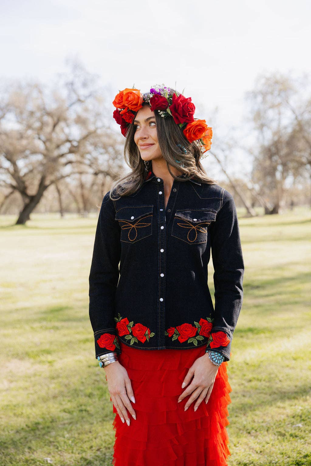 Rancher’s Sweetheart Button Up