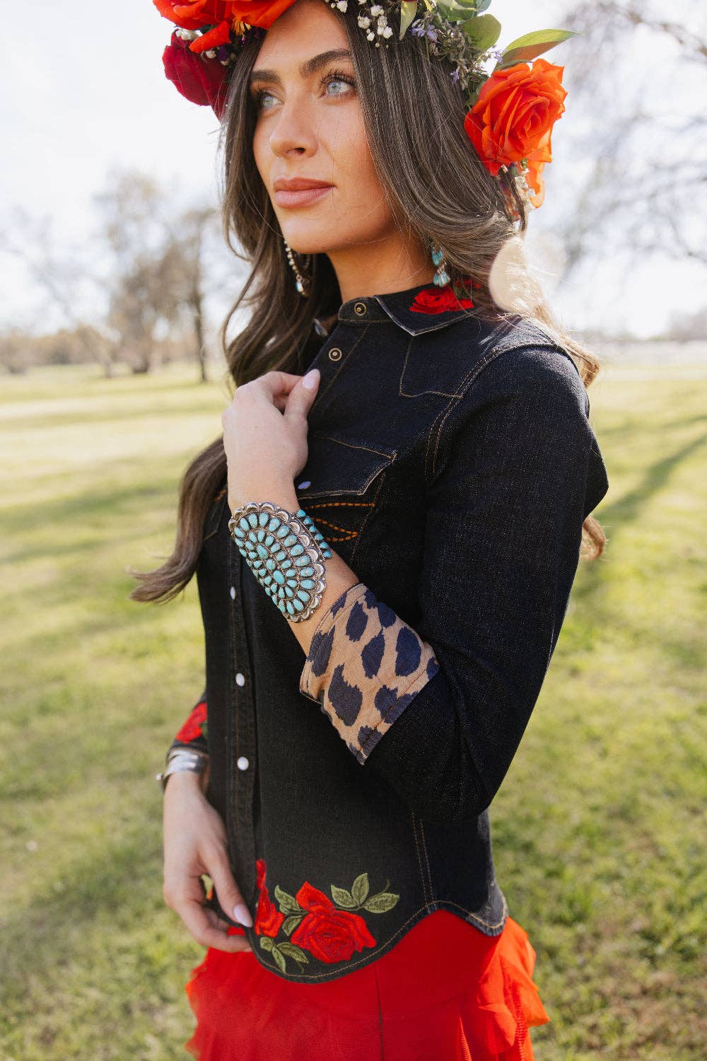 Rancher’s Sweetheart Button Up