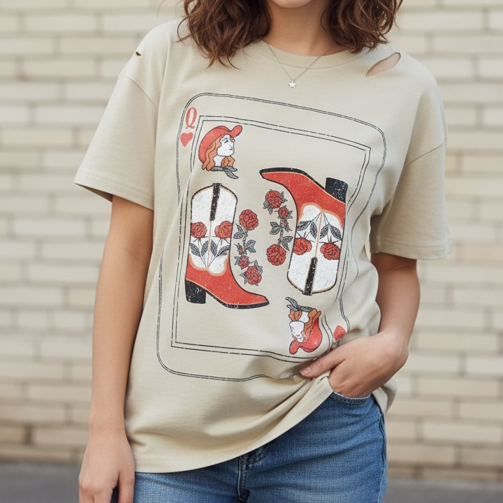 Cowgirl Queen Graphic Tee