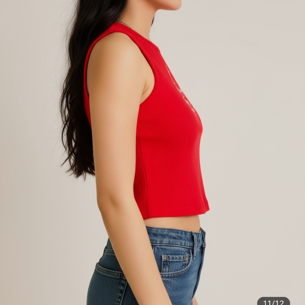 Feeling Lucky rib tank top