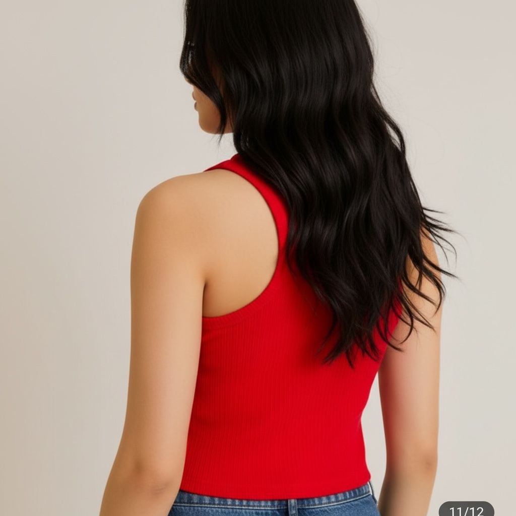 Feeling Lucky rib tank top