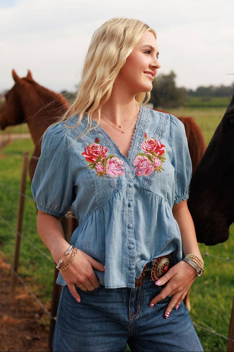 Blush Rose Blouse